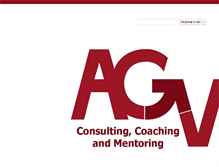 Tablet Screenshot of agv-consulting.com